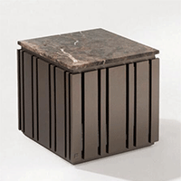 CT-290 Latest Design Luxury Square Marble Top Coffee Table For Hotel 
