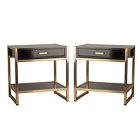 CT-291 High Class Hotel Quality Sofa Side Table Bed Side Table With Drawer