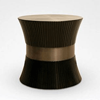 CT-292 Modern Design Lobby Wooden Structure Designer Round Coffee Table 