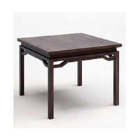 DT-1003 Custom Made Restaurant 4 People Wooden Square Dining Table