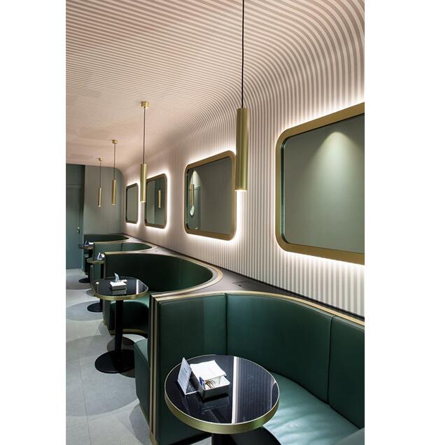 modern design restaurant booth seating from